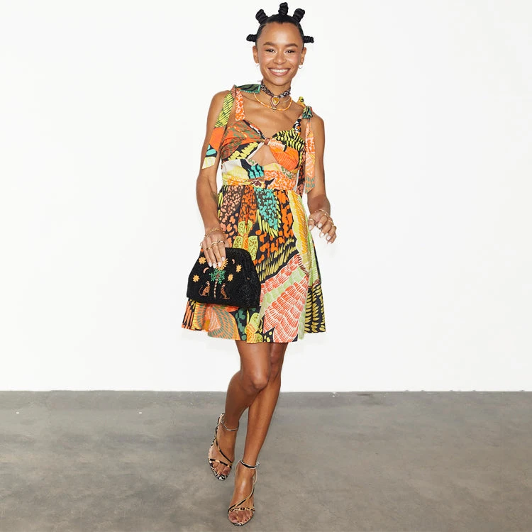 NEVER FULLY DRESSED Fiji Antonia Mini Dress