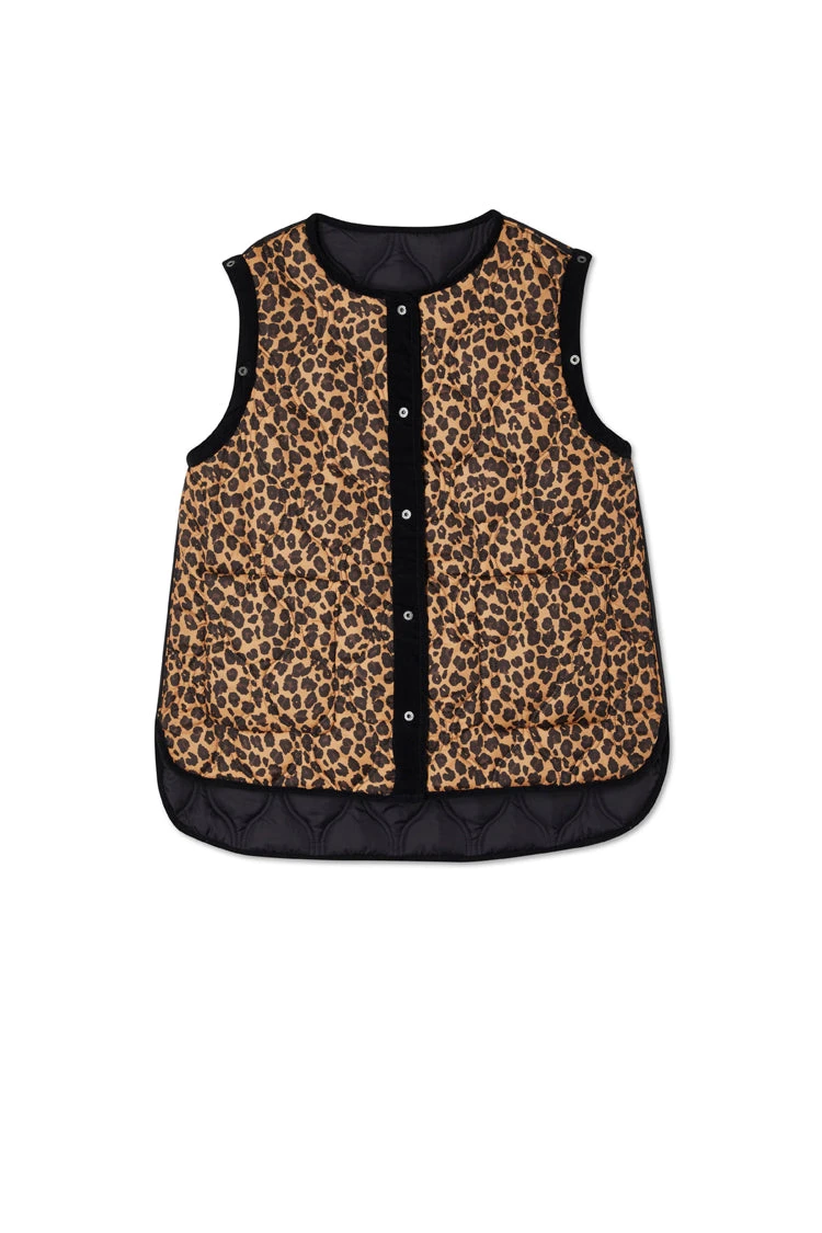 NEVER FULLY DRESSED Black And Leopard Multi-Wear Jacket - Image 20