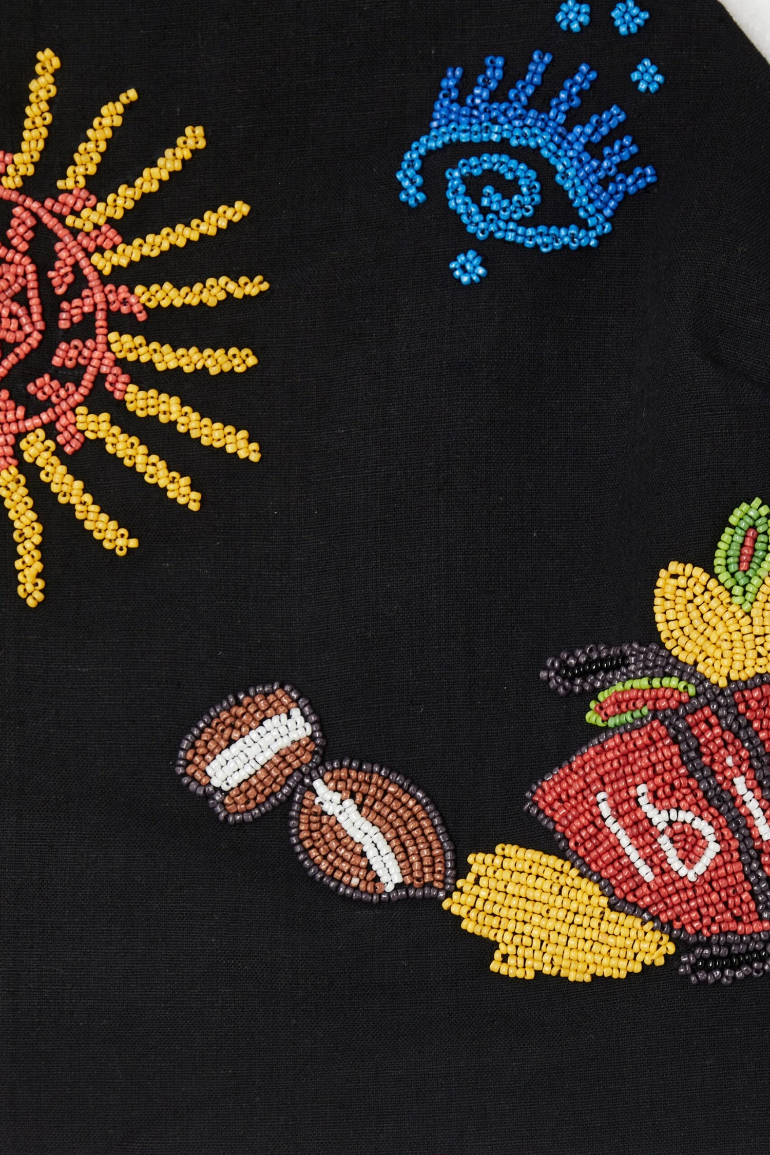 NEVER FULLY DRESSED Ibiza Beaded Crop Top - Image 8