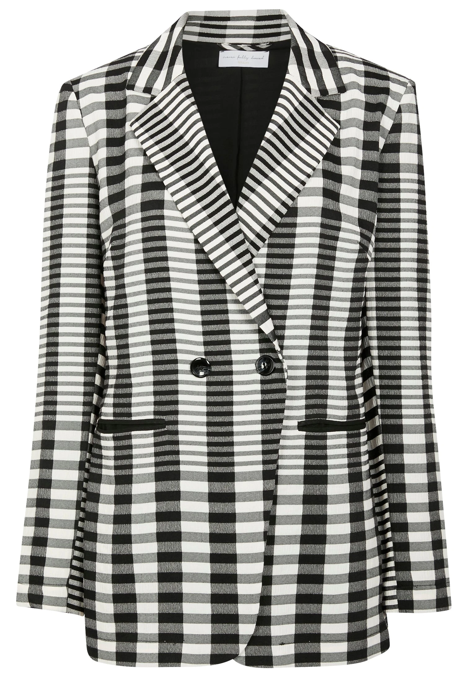 Mono Check Blazer - Image 10