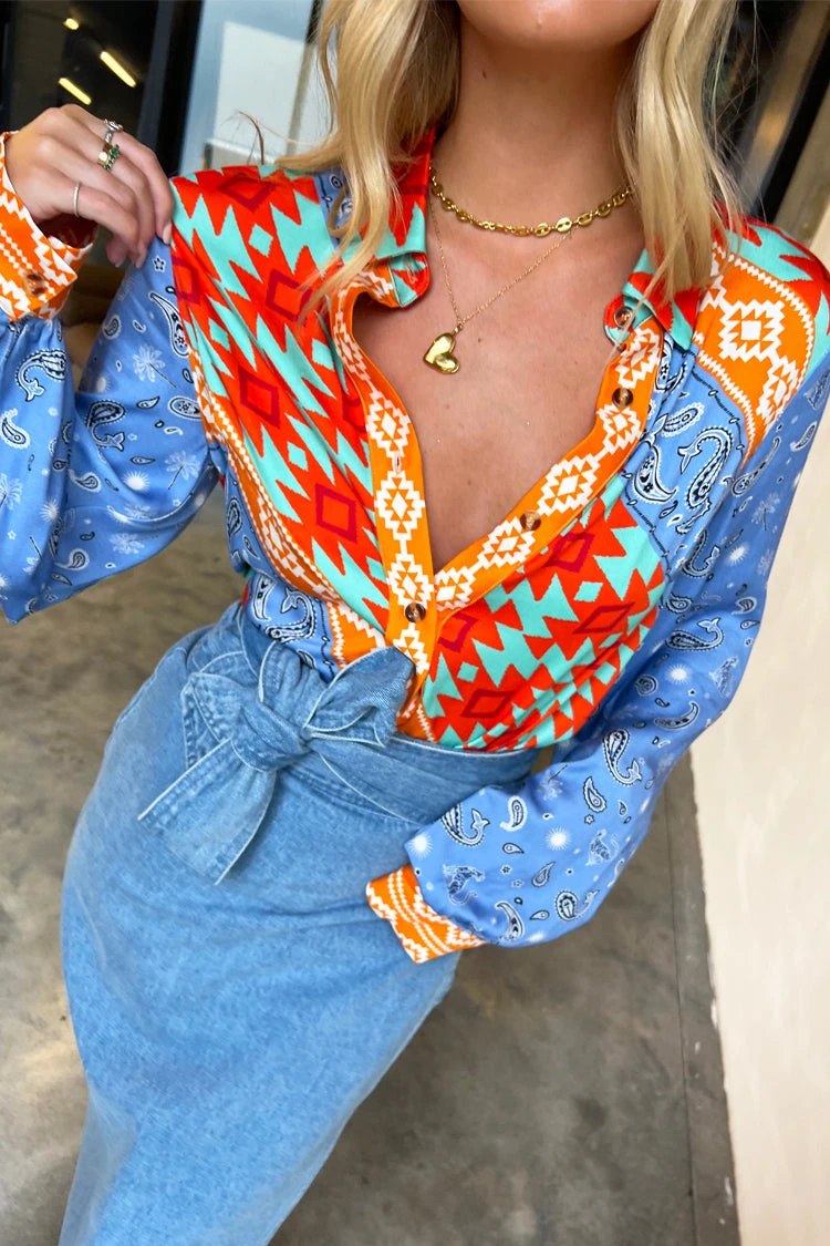 Blue Print Clash Santa Monica Shirt - Image 4