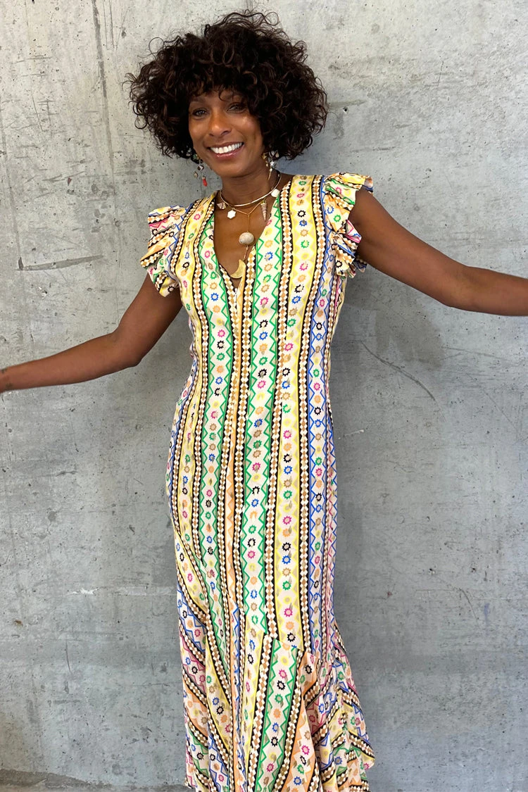 NEVER FULLY DRESSED Fiesta Remi Midi Dress - Image 6