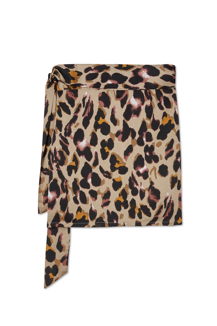 NEVER FULLY DRESSED Leopard Mini Jaspre Skirt Petite - Image 10