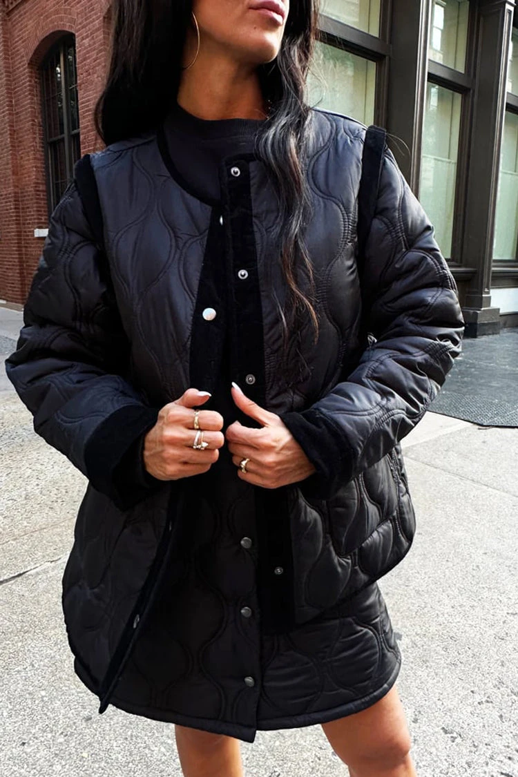 NEVER FULLY DRESSED Black And Leopard Multi-Wear Jacket - Image 11