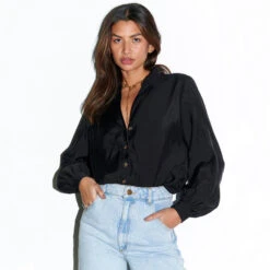 NEVER FULLY DRESSED Black Miley Shirt