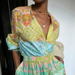 NEVER FULLY DRESSED Boho Geanie Shirt