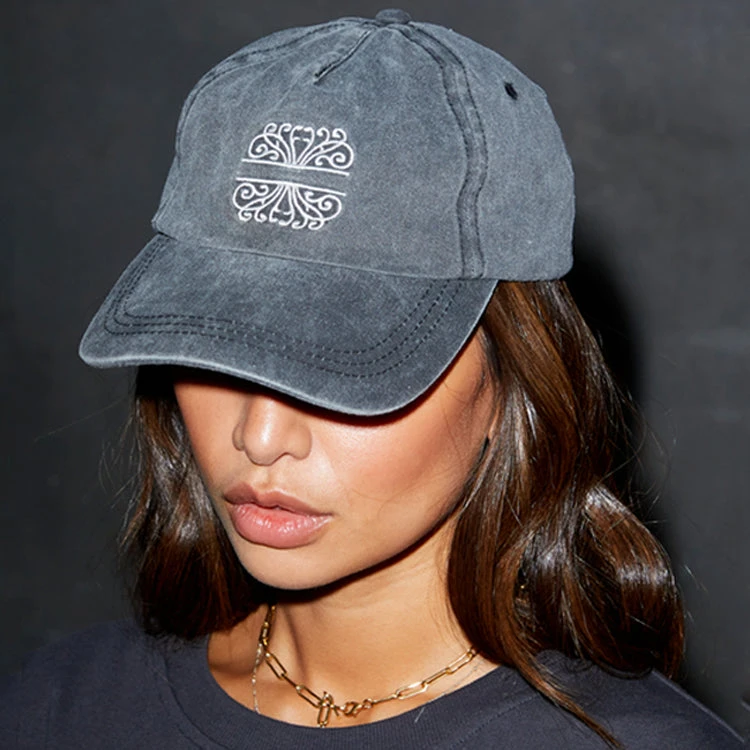 NEVER FULLY DRESSED Grey And White NFD Cap