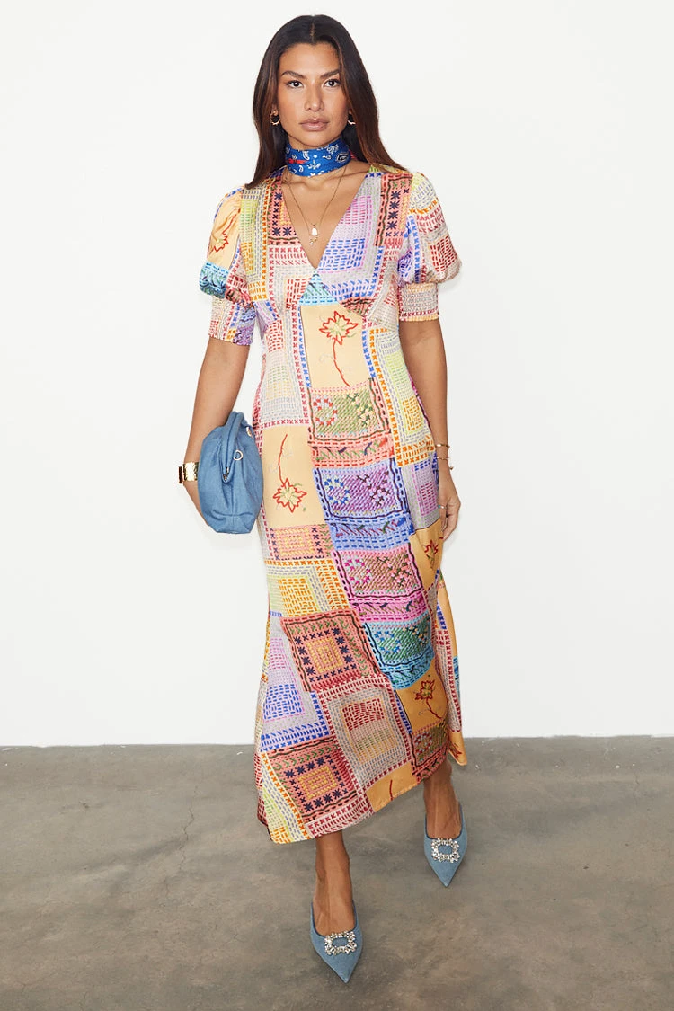 NEVER FULLY DRESSED Eclectic Craft May Dress - Image 2