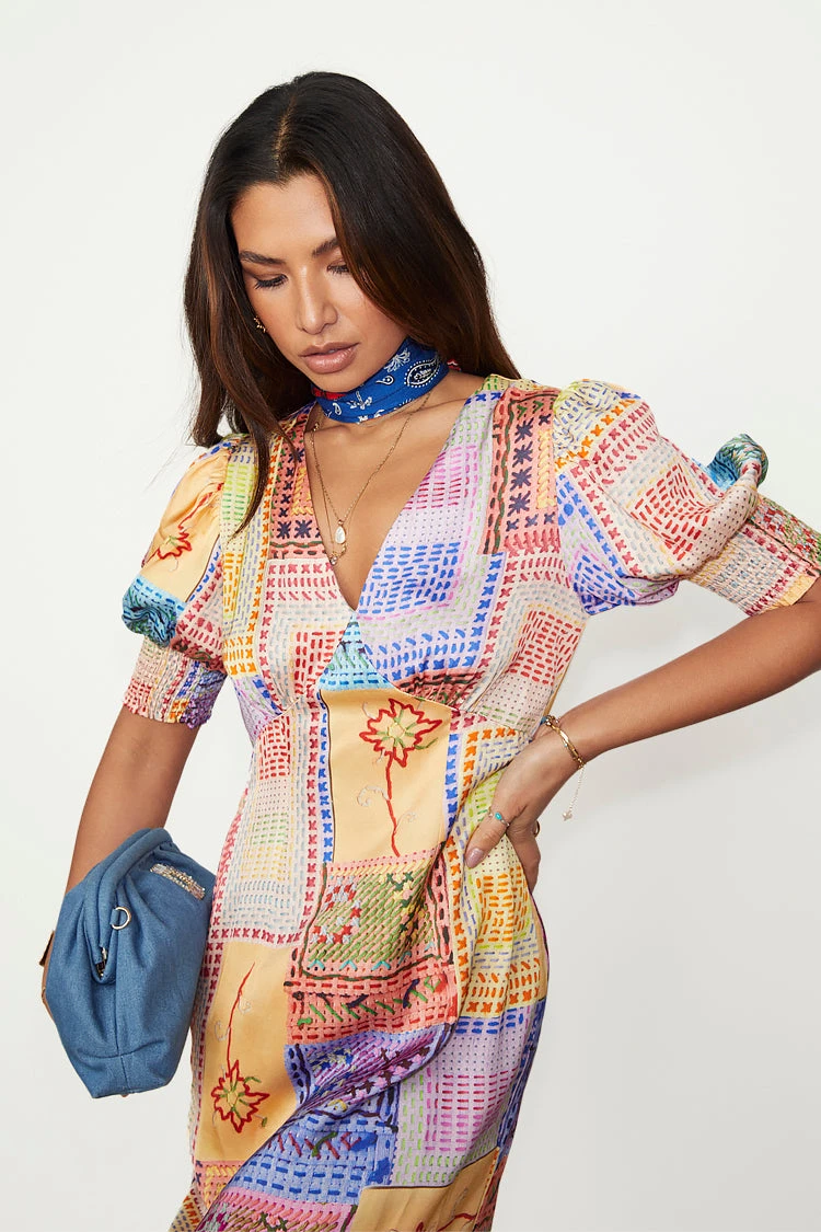 NEVER FULLY DRESSED Eclectic Craft May Dress - Image 3