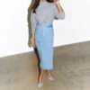 NEVER FULLY DRESSED Denim Jaspre Skirt