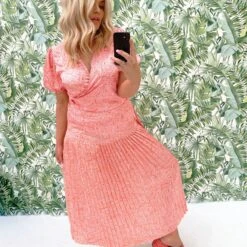 Pink Good News Beatrice Skirt - Curve
