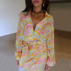 NEVER FULLY DRESSED Havana Isabella Shirt