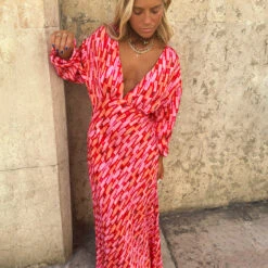 NEVER FULLY DRESSED Red Lipstick Emma Dress