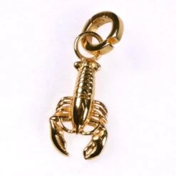 NEVER FULLY DRESSED Gold Plated Lobster Charm