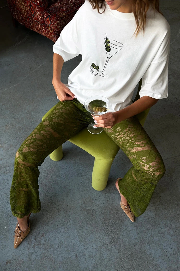 NEVER FULLY DRESSED Martini T-Shirt - Image 2