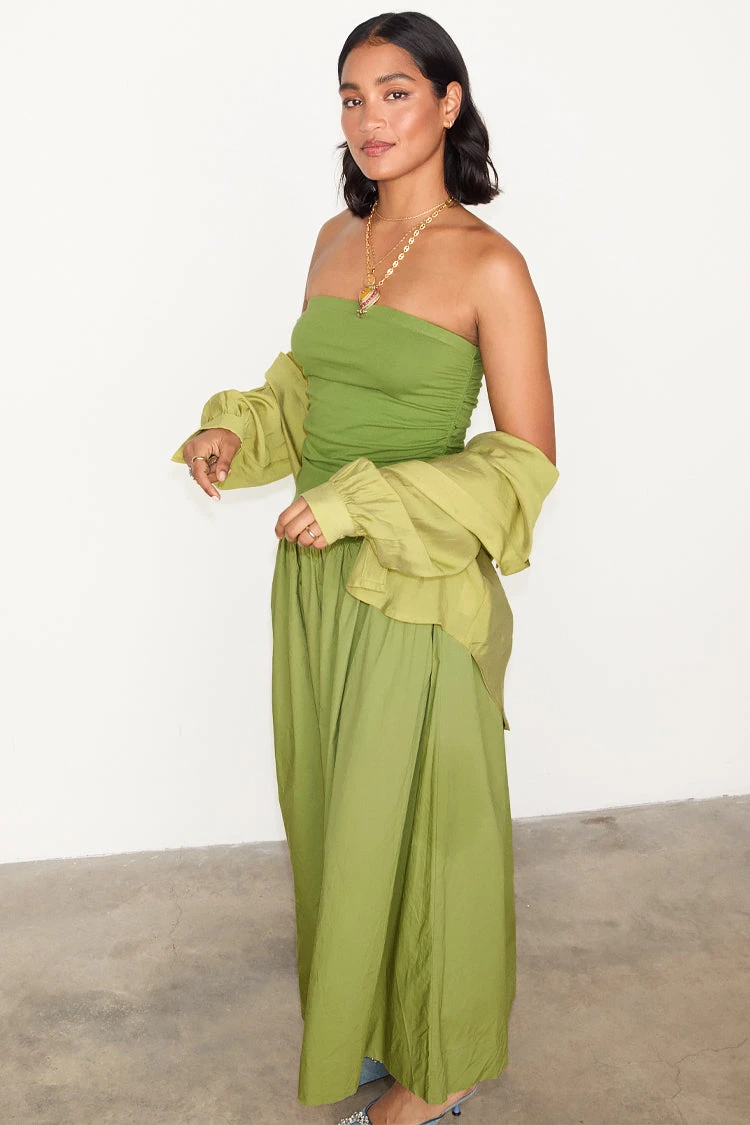 NEVER FULLY DRESSED Olive Lola Mid-axi Dress - Image 12