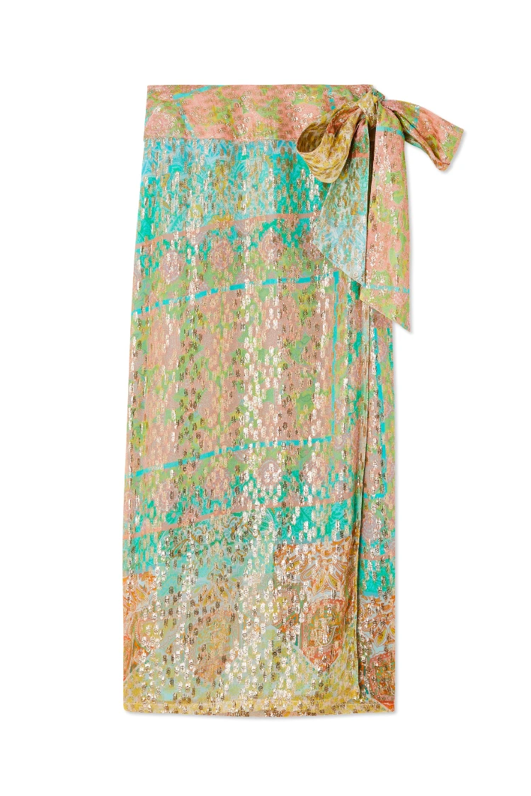 NEVER FULLY DRESSED Pastel Boho Jaspre Skirt - Image 10