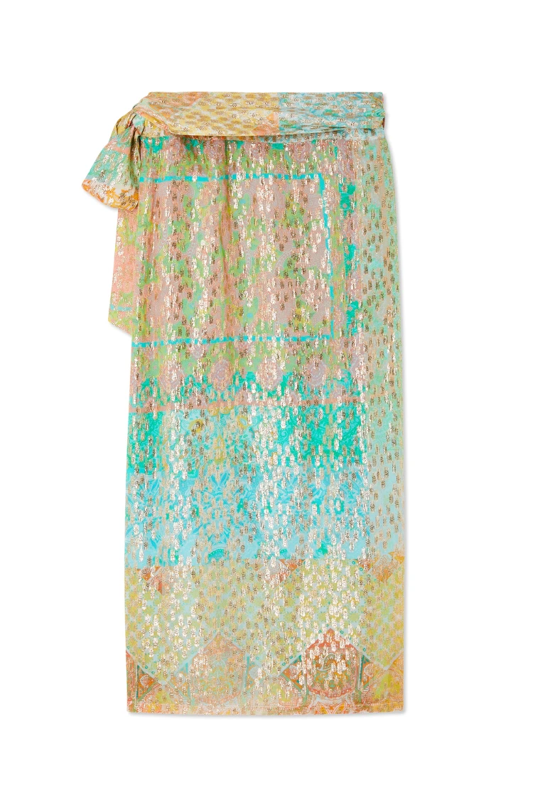 NEVER FULLY DRESSED Pastel Boho Jaspre Skirt - Image 11
