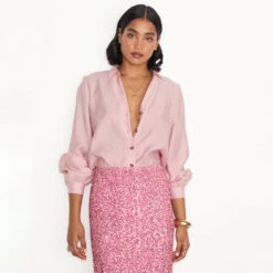 NEVER FULLY DRESSED Pink Miley Shirt