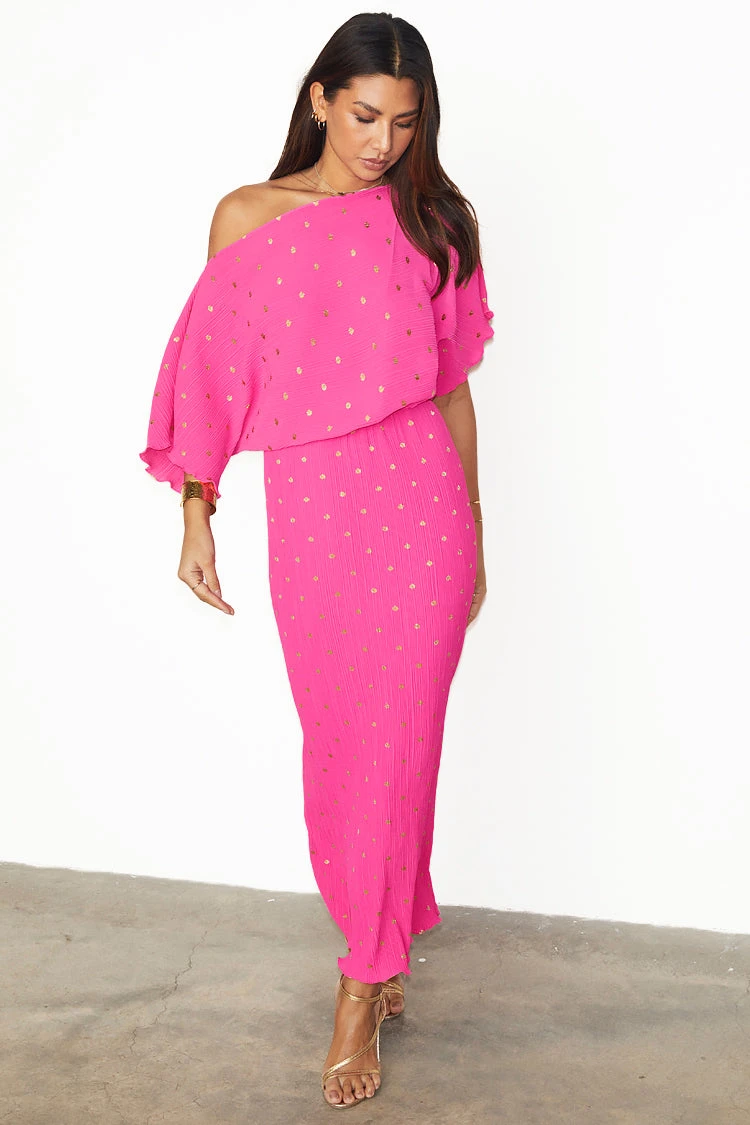NEVER FULLY DRESSED Pink Tilly Dress Petite - Image 7