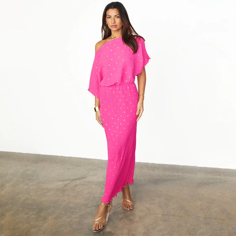 NEVER FULLY DRESSED Pink Tilly Dress Petite