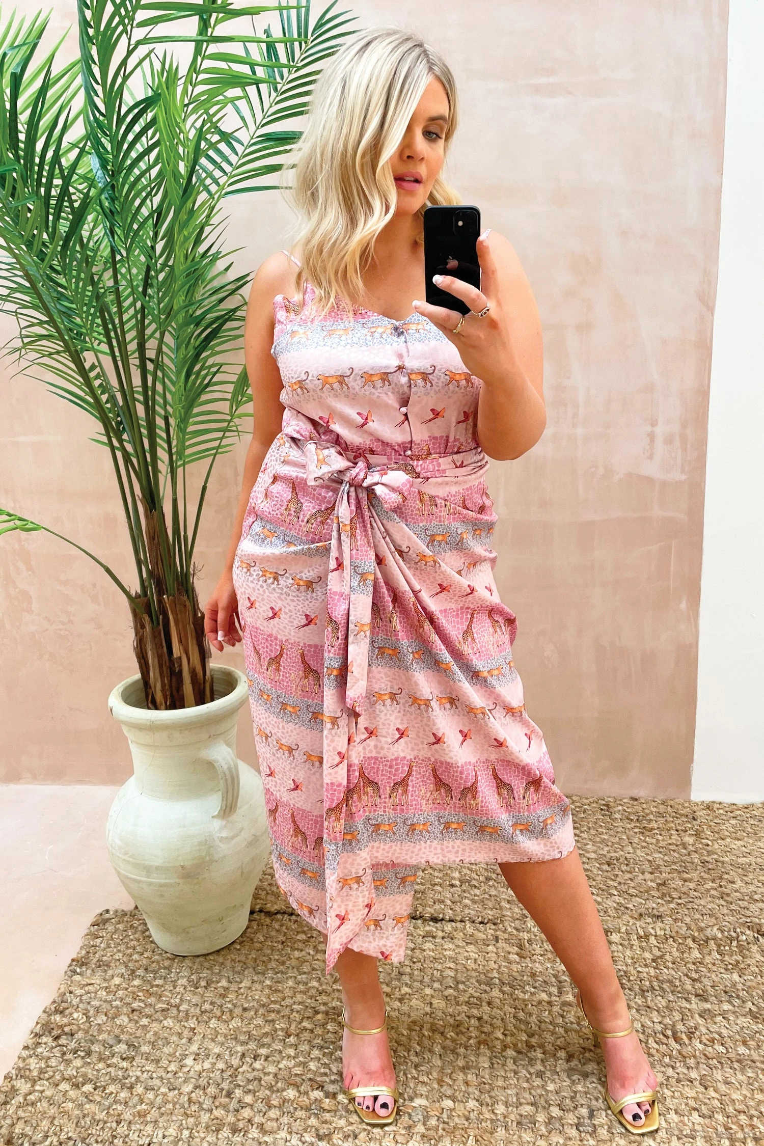 Safari Button Down Cami - Image 9