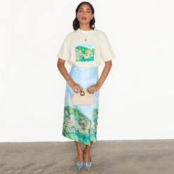 NEVER FULLY DRESSED Scenery Jaspre Skirt