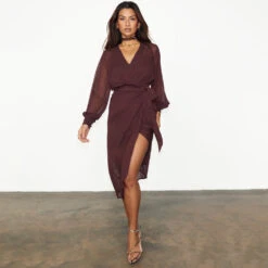 NEVER FULLY DRESSED Coco Sheer Midaxi Vienna Dress