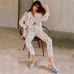 NEVER FULLY DRESSED Snake Annouck Trousers