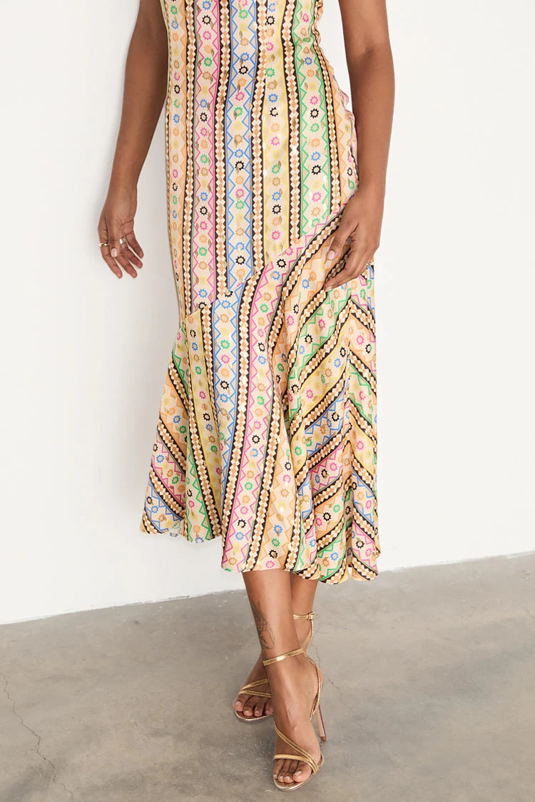 NEVER FULLY DRESSED Fiesta Remi Midi Dress - Image 8