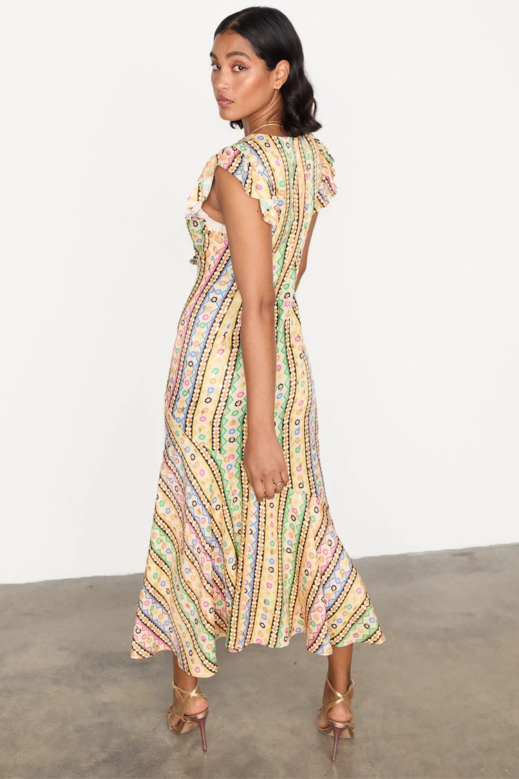 NEVER FULLY DRESSED Fiesta Remi Midi Dress - Image 9